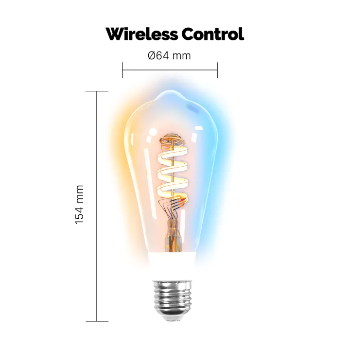 MOES%20Tuya%20Zigbee/Matter%20WiFi%20Smart%20ST64%20LED%20Bulb%20Biological%20Rhythm%20RGB%20Colors%20Music%20Scene%20Mode%20Smart%20Linkage%20Wireless%20Control%20-%20Image%206
