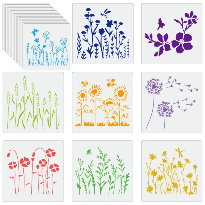 15PCS%20Large%20Stencil%20Templates%20%E2%80%93%206*6inch%20Reusable%20Painting%20Set%20for%20Wall,%20Fabric,%20DIY%20Crafts%20-%20Image%205