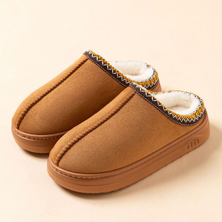 Winter%20Women's%20Slippers%20Boots%20Fashion%20Fuzzy%20Fur%20Anti-slip%20Soft%20Sole%20Outdoor%20Indoor%20Warm%20Comfort%20Men%20Plush%20Houseshoes%20Couple%20-%20Image%204