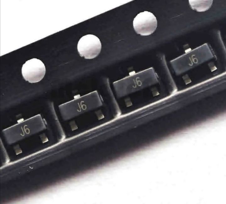 20pcs S9014LT S9014 S9014L SMD Transistor J6 NPN 25V 500mA 300mW Surface Mount SOT-23