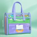 HUAJIE A4 13-Layer Graffiti Document Bag for Students, Zipper Folder for Exam Papers, Homework, File Storage & Classification. 