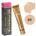 Dermacol Flawless Canvas: Full Coverage Foundation (Shades 11 & 12) | Legendary Water-resistant Makeup Cover. 