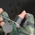 WALK FISH 1 Pair Summer Fishing Gloves Half Finger Breathable Quick-drying Protection Profession Outdoor Sport Fishing Anti-slip. 