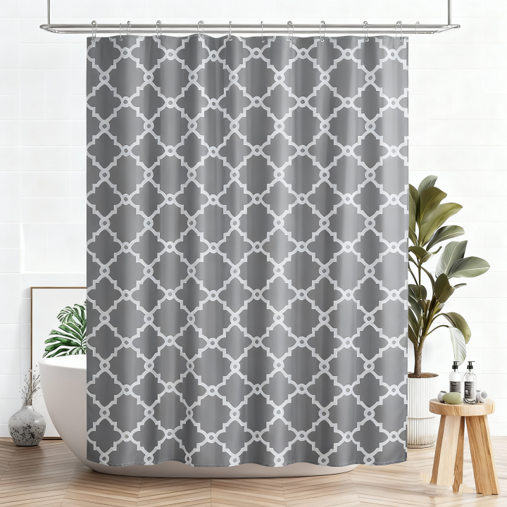 1pc%20Waterproof%20Gray%20Polyester%20Shower%20Curtain%20with%20Metal%20Grommets,%20180*180cm%20Durable%20Fabric%20Bath%20Curtain%20for%20Bathroom%20Partitions%20-%20Image%207