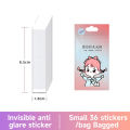 36/72pcs Fearless Tape Womens Double Sided Tape for Clothing and Body Anti-Slip Sticker Fixed Invisible Clear Sticker. 