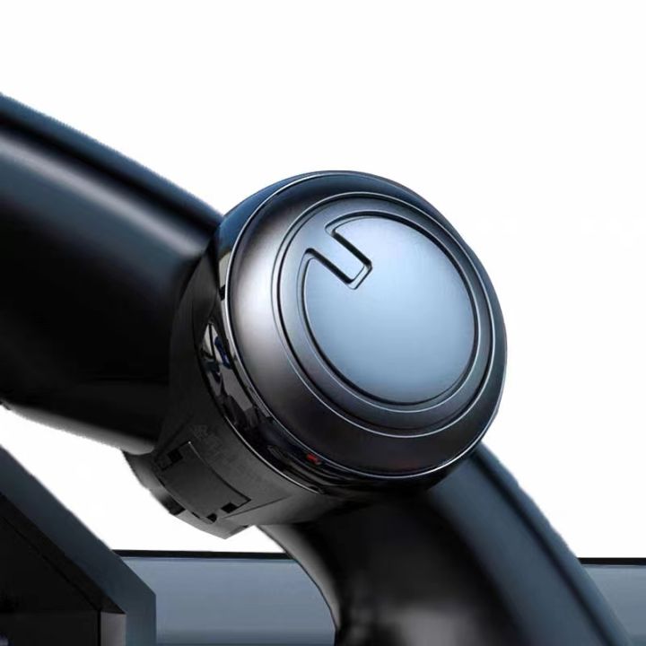 Steering Wheel Spinner Knob – Booster Ball Power Handle For Easier Turning (Carbon Gray)