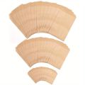 50Pcs/100Pcs Natural Kraft Paper Bags, Food Grade Food Storage Bags 3×5/4×6/5×7/6×8 Inch Snack Bags, Flat Gift Bags, Perfect. 