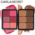 12-color iron box concealer blush cream matte highlight contour makeup all-in-one palette. 