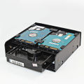 5.25" To 3.5" 2.5" Hdd/Ssd Floppy-Drive Bay ray Bracket Mounting HDD Adapter SSD Hard Drive Supports up to 6*2.5" hard drives. 