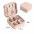 Small Jewelry Box, Travel Portable Jewelry Case For Ring, Pendant, Earring, Necklace, Bracelet Organizer Storage Holder Boxes. 