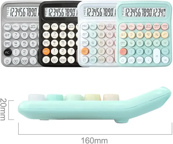 CITI.ZEV%20CT-013%20Calculators%20Desktop,%20Large%20Display%20Big%20Button,%20and%20Battery%20%20Power,%2012%20Digit%20Small%20Basic%20Standard%20Functional%20Calculator%20Cute%20for%20Office,%20Home,%20School%20%20Steps%20%20check%20and%20Correct%20Calculator%20-%20Image%203