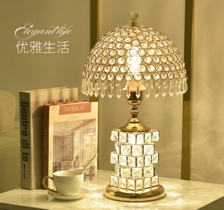 Crystal%20Lamp%20Bedroom%20Light%20Luxury%20Romantic%20European%20Home%20Warm%20Wedding%20Simple%20Modern%20Creative%20Wedding%20Room%20Bedside%20Lamp%20-%20Image%202