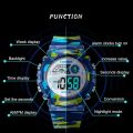 Sport Digital Watch for Kids Waterproof Luminous Children's Electronic LED Watch Fashion Multi-function Week Display Kids Watch. 