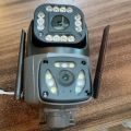 V380 Latest New Model Ultra HD Dual Lens Security  CCTV Wireless WIFI IP Camera. 