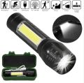 USB Rechargeable LED Tactical Powerful Mini Zoomable Torchlight. 