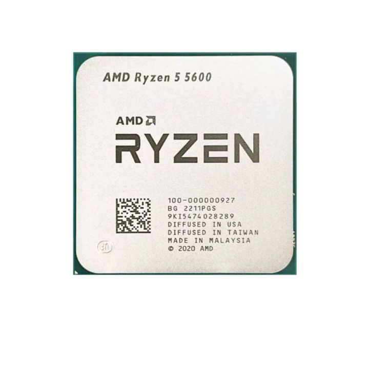 AMD Ryzen R5 5600 6core 12 thread 3.5Ghz Upto  4.4Ghz AM4 Processor