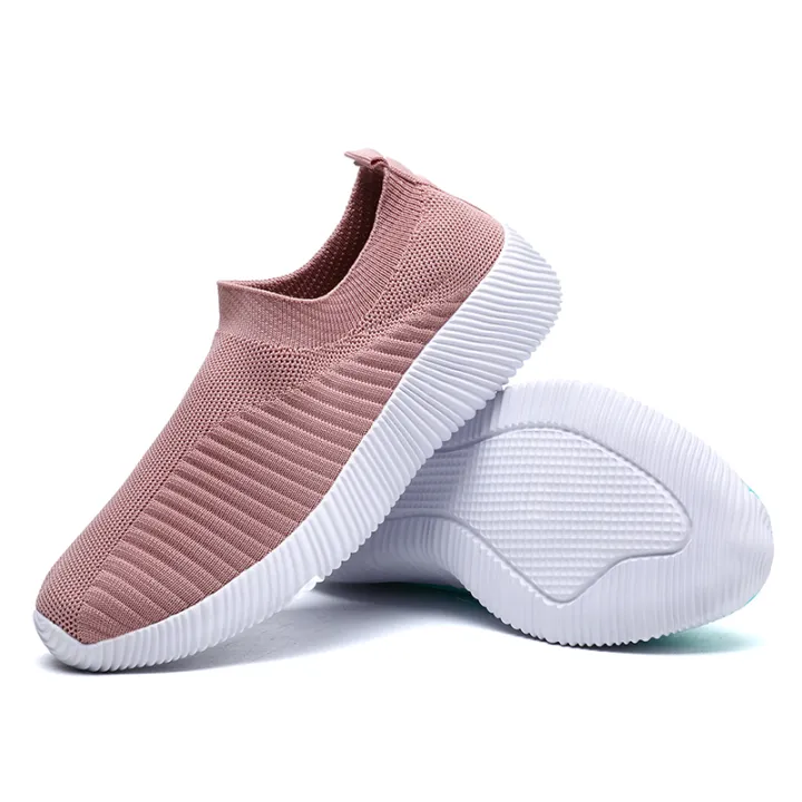 Women%20Vulcanized%20Shoes%20High%20Quality%20Women%20Sneakers%20Slip%20On%20Flats%20Shoes%20Women%20Loafers%20Plus%20Size%2043%20Walking%20Flat%20-%20Image%203