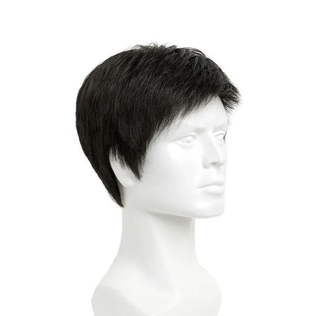 100% Human Hair Mens Hair Wig/ Hair Wig/ Gents Hair Wig