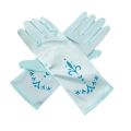 Little Girls Printed Snowflake Gloves Gloves Princess Gloves for Kids Elsa Party Wedding Formal Pageant Toddler Dress Up Gloves. 