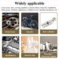 60ml Multi-Use Sewing Machine Lubricant Machine Gear Lubricating Oil Bicycle Sewing Oil for Door Hinge Sewing and Embroidery. 