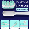 5PCS For MIJIA T300/500 Replacement Brush Heads Sonic Electric Toothbrush Vacuum DuPont Soft Bristle Suitable Nozzles.