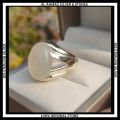 silver ring dur e najaf stone 925 sterling silver. 