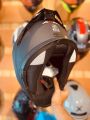 Axor apex matt black full face helmet.