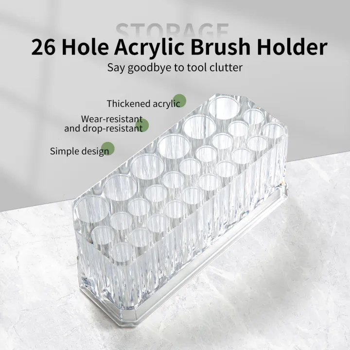 26%20Holes%20Acrylic%20Nail%20Brushes%20Storage%20Holder%20Makeup%20Brushes%20Organizer%20Nail%20Tools%20Stand%20Storage%20Showing%20Shelf%20Pens%20Display%20Case%20-%20Image%203