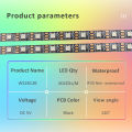5V 3PIN ARGB LED Strip Light WS2812B IC Addressable Rainbow Light Digital Header PC Host Case Aura Sync RGBIC Fusion RGBIC.