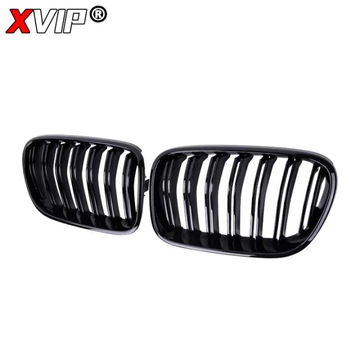 XVIP%20Chrome%20Silver%20Diamonds%20Front%20Bumper%20Hood%20Grilles%20For%20BMW%20X3%20F25%202010-2013%20Single%20And%20Double%20Line%20Style%20Upper%20Racing%20Grills%20-%20Image%206