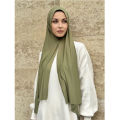 Instant Hijab Scarf for Women Muslim Easy To Wear Jersey Head Scarf Wrap Thin Breathable Soft Sunscreen Pullover Head Wrap. 