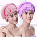 1Pc Microfibre Quick Hair Drying Bath Towel Bowknot Wrap Towel Cap Bathroom Accessories Bonnets For Women Designer Shower Cap. 