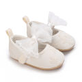 Cute Lace Baby Princess Shoes for Spring And Autumn 0-18M Infant Girls Anti-Slip Rubber Sole Bow Detail Anti-Slip Footwear. 