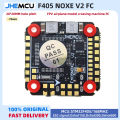 JHEMCU F405 NOXE V2 Flight Controller Baro OSD 16MB BlackBox 5V 10V Dual BEC 20X20mm 3-6S LIPO for FPV Freestyle Drone DIY Parts. 