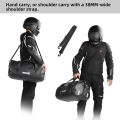 Rhinowalk Motorcycle Bag 45L Waterproof PVC Tail Saddle Bag Durable Dry Luggage Outdoor Bag Motorbike Rear Seat Bag Accessory. 