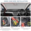 CarDash Cam Wire 3.2m DVR Hardwire Cable Kit Video Recorder 12 24V To 5V Mini Micro USB Charger Line Auto Dashcam Camera. 