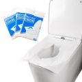 50 pcs of paper toilet seat covers (disposible). 