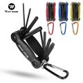 WEST BIKING 8 in 1 Bicycle Repair Tools Kit Steel Allen Wrench Screwdriver Cycling MTB Mountain Road Bike Maintenance Tools. 