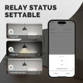 MOES Tuya Mini Smart Switch DIY Module WiFi Zigbee Light Dimmer Switch 1/2 Gang APP Remote Control Work With Alexa  Home lightify. 