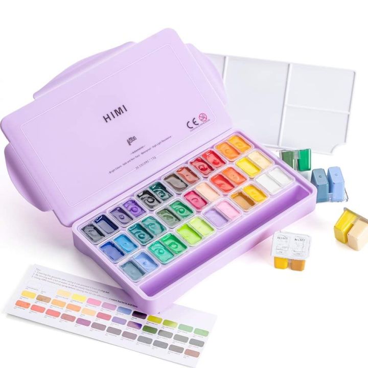 Himi Gouache 12 ml 36 Colour Set