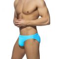 Solid Men's Swim Briefs Beach Pants Surfing Bathing Low-waist Surfboard Swimwear Padded Push-up Swimming Swimsuits Shorts. 