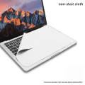 Laptop Protective Film Microfiber Dustproof Palm Keyboard Blanket Cover NotebookLaptop Screen Cloth MacBook Pro 13/15/16 lnch.