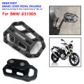 For BMW G310GS G310 G 310 GS 2017-2019 Motorcycle Rear Foot Brake Lever Pedal Enlarge Extension Peg Pad Extender Accessories.