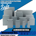 New Design IP67 Cast Aluminum Waterproof Case Outdoor Electronic Project Junction Box Sealed Terminal Enclosure for Electronics.
