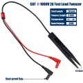 2PCS SMD LCR Chip Test Clip Capacitance Inductor Resistance Test Clip Meter Lead Probe Multimeter Tweezer. 
