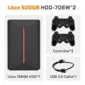 Launchbox Emulation Hard Drive With 3700 3D/PC Games External Game Hard Disk For PS4/PS3/PS2/Switch/WII/WIIU/PS1500GB HDD For PC.