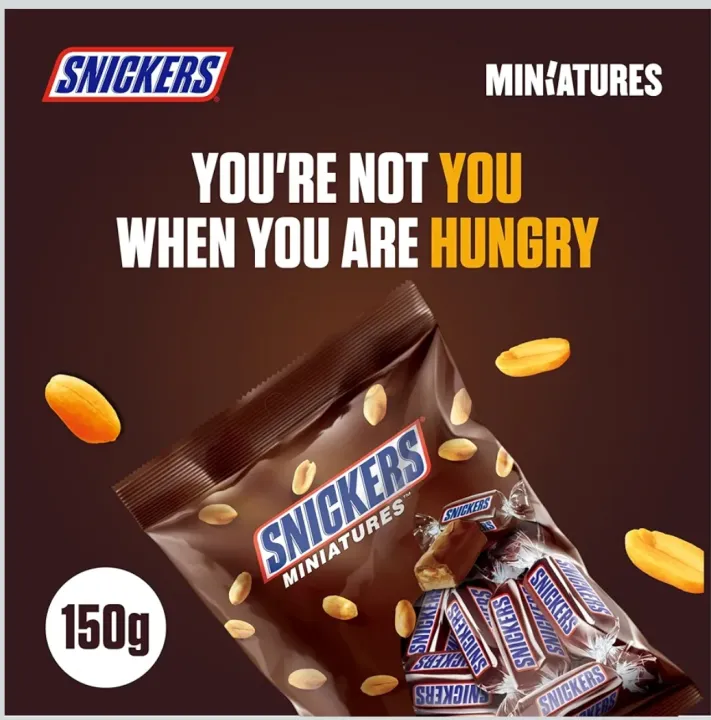 Snickers%20Miniature%20Chocolate%20150%20Gm%20(%20Pack%20of%201/2)%20-%20Image%204