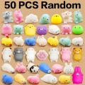 50PCS Mochi Squishies Kawaii Anima Squishy Toys For Kids Antistress Ball Squeeze Party Favors Stress Relief Toys For Birthday.