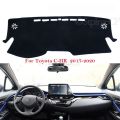 Dashboard Cover Protective Pad for Toyota C-HR 2017 2018 2020 CHR C HR Car Accessories Dash Board Sunshade Carpet Dashmat Mat. 