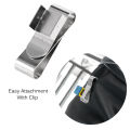 Chalk Clip Stainless Steel Cue Chalk Clip Snooker Billiards Chalk Holder Pool Cue Magnetic Chalk Holder with Clip Snooker Supply. 